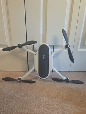 GoPro White and Gray Foldable Quad Drone